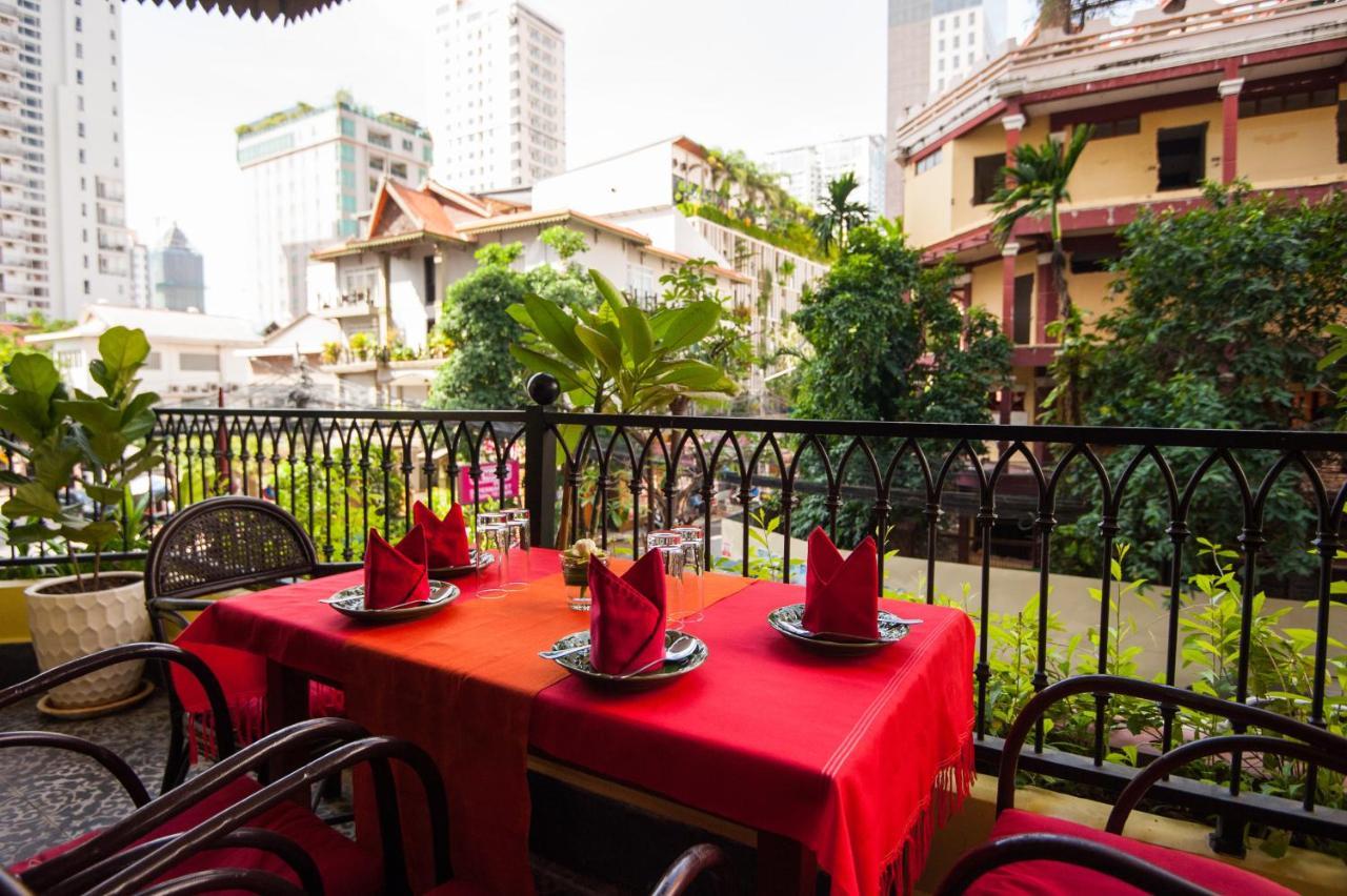 Khmer Surin Boutique Guesthouse Phnom Penh Exterior foto