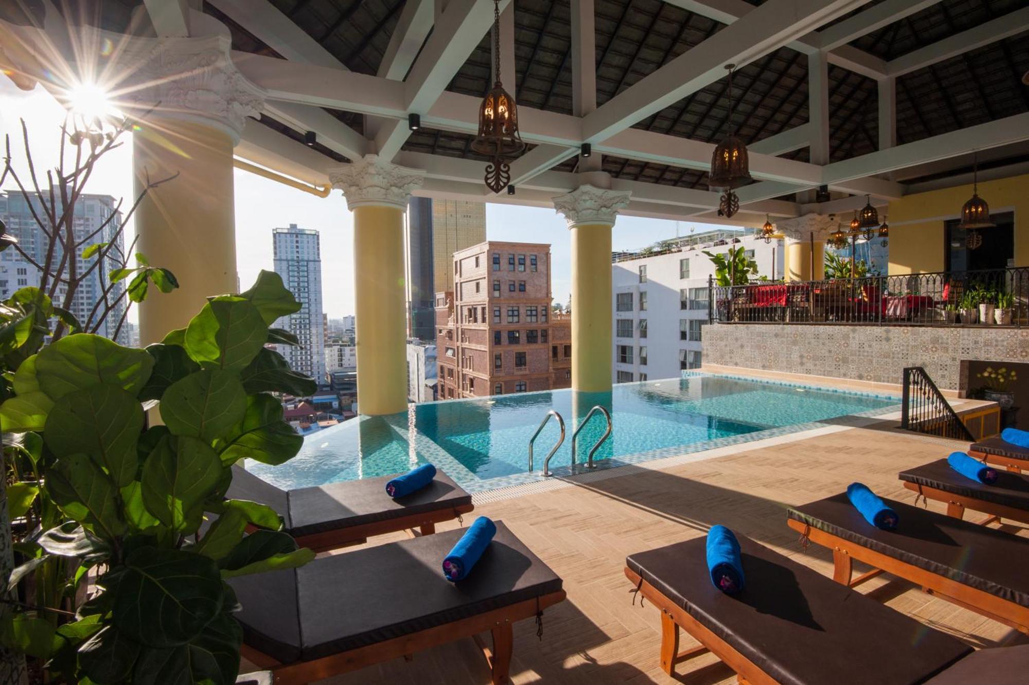Khmer Surin Boutique Guesthouse Phnom Penh Exterior foto